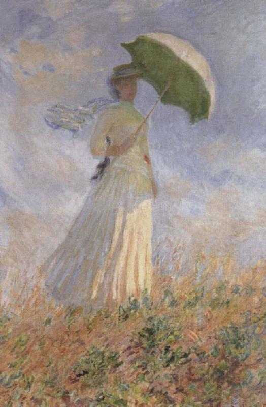 Claude Monet Layd with Parasol Germany oil painting art